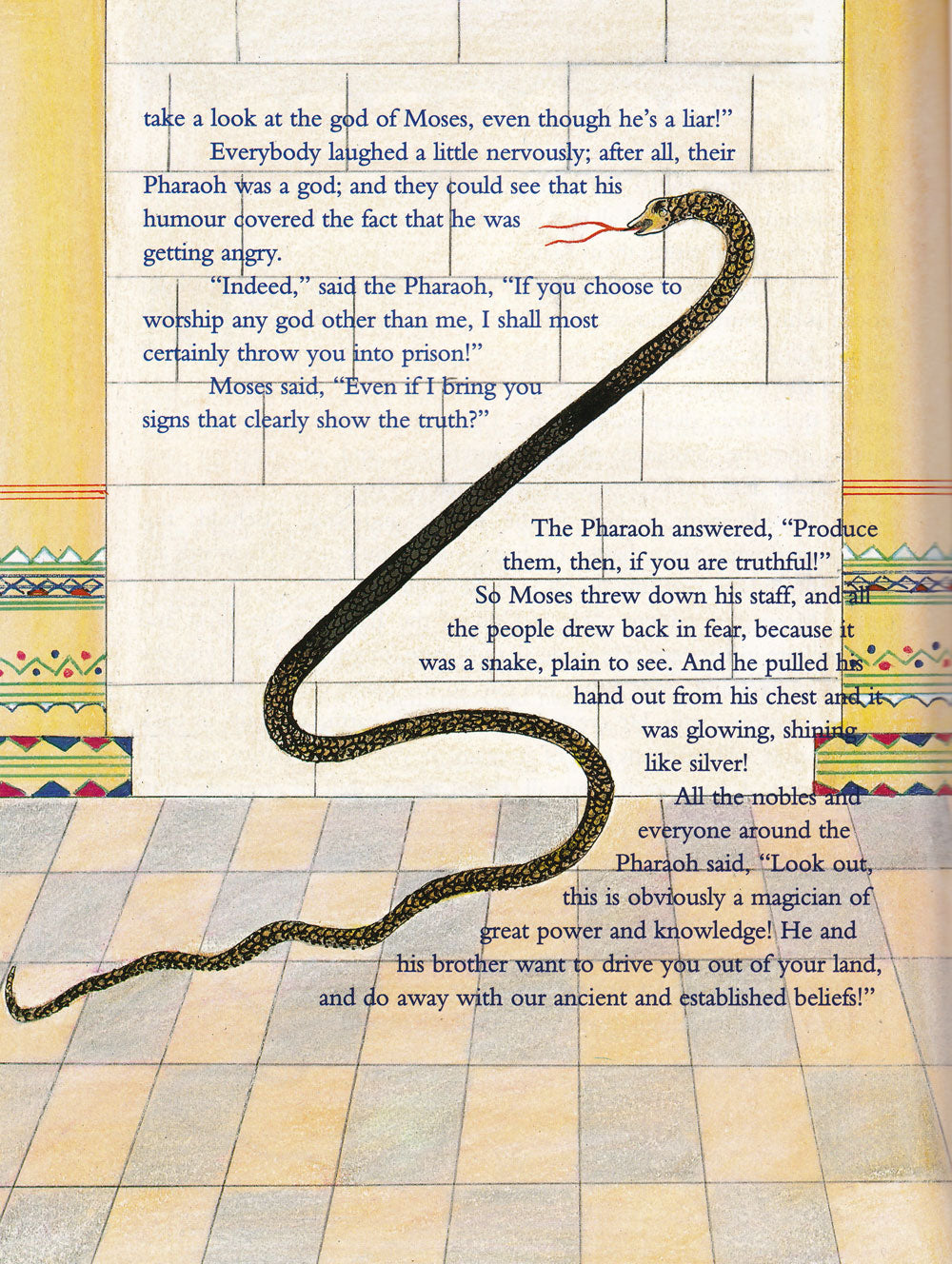 Moses and the Pharaoh